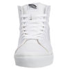 Picture of Vans Adult Unisex Sk8-Hi Shoes, Size 10/11.5, Color (W00) True White - Size: 11.5 Women/10 Men