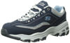 Picture of Skechers womens D'lites - Life Saver fashion sneakers, Navy, 7 X-Wide US - Size: 7 Wide