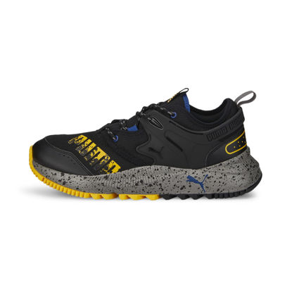 Picture of PUMA Pacer Future Trail Sneaker Mens Sneaker 105 DM US BlackBlackYellowGrey - Size: 10.5