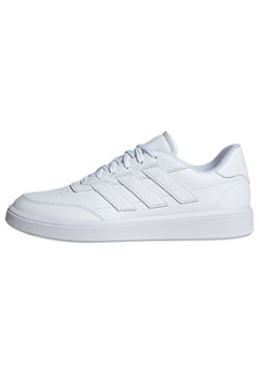 Picture of adidas Men's Courtblock Shoes Sneaker, Cloud White Cloud White Cloud White, 10 - Size: 10