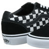 Picture of Vans Men's Ward Canvas Sneaker, Black Checker Black True White Pvj, 7 - Size: 7