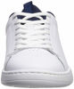 Picture of Lacoste Women's Carnaby Sneaker, Tonal White/Navy/Red, 9 Medium US - Size: 9