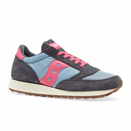 Picture of Saucony Jazz Original Vintage Trainers 9 D(M) US Charcoal Blue Fog Pink - Size: 9