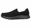 Picture of Skechers Women's COZARD Slip On Trainers, Black Black Mesh Nubuck Water Stain Repellent Blk, 8 - Size: 8