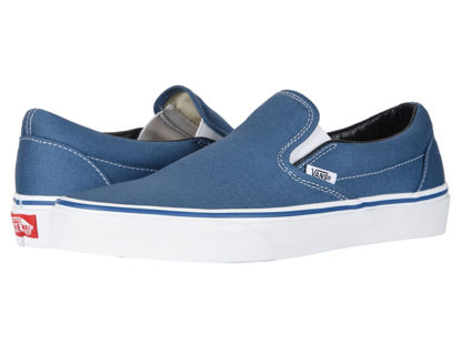 Picture of Vans Classic Slip-On Navy/True White Size 7 Women/ 5.5 Men - Size: 7 Women/5.5 Men