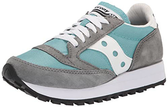 Picture of Saucony Originals S70539-9-020 Castlerock/Blue/White Men's 11.5, Women's 13 - Size: 13 Women/11.5 Men