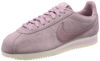 Picture of Nike Womens Cortez Suede Suede Lace-Up Running Shoes Pink 7 Medium (B,M) - Size: 7