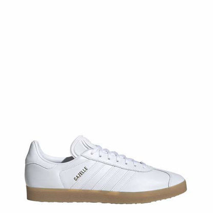 Picture of adidas Gazelle Shoes Men's, White, Size 5 - Size: 5