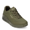 Picture of Skechers Women's Uno-Stand on Air Sneaker, Olive, 7 Wide - Size: 7 Wide