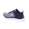 Picture of Skechers Flex Appeal 4.0 Black/Pink 6.5 C - Wide - Size: 6.5 Wide