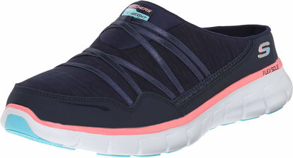 Picture of Skechers Sport Women's Air Streamer Fashion Sneaker,Navy/Pink,6.5 M US - Size: 6.5