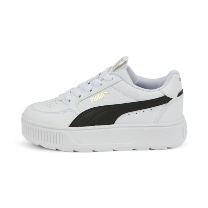 Picture of Puma Karmen Rebelle Sneaker, White Black, 11 US Unisex Little Kid - Size: 11 Little Kid