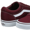 Picture of Vans Men's Ward Sneaker, Red ((Canvas) Port Royale/White 8j7), 10.5 - Size: 10.5