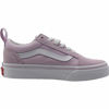 Picture of Vans Kids K Old Skool Elastic LACE Lavender Fog Size 5.5 - Size: 5.5 M US Big Kid