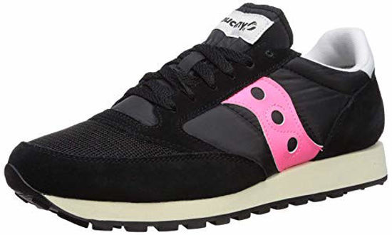 Picture of Saucony Men's Jazz Original Sneaker, black/pink, 10.5 M US - Size: 10.5