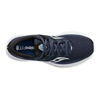 Picture of Saucony Men's Ride 15 Sneaker, Navy/Silver, 12 - Size: 12