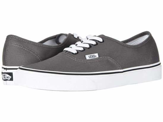 Picture of Vans Unisex Authentic Sneaker, Pewter/Black, Size 12 - Size: 13.5 Women/12 Men