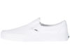 Picture of Vans Classic Slip-On White/True White Size 10 Women/ 8.5 Men - Size: 10 Women/8.5 Men