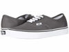 Picture of Vans Unisex Authentic Sneaker, Pewter/Black, Size 10.5 - Size: 12 Women/10.5 Men