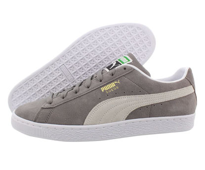 Picture of PUMA Suede Classic XXI Steel Gray/Puma White 7.5 D (M) - Size: 7.5