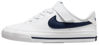 Picture of Nike Court Legacy Little Kids' Shoes (DA5381-125, White/Midnight Navy) Size 3 - Size: 3 Little Kid