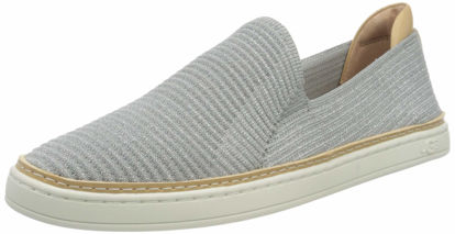 Picture of UGG Women's Sammy Sneaker, Seal/Silver Rib Knit, 5.5 - Size: 5.5