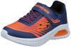 Picture of Skechers Kids Boy's Microspec Max Ii Sneaker, Navy/Orange, 2.5 Little Kid - Size: 2.5 Little Kid