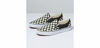 Picture of Vans Unisex Classic Slip-On (Checker) Forest Night/True White Size 7 Women/5.5 Men - Size: 7 Women/5.5 Men