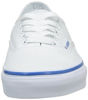 Picture of Vans Women's UA Authentic Low-Top Sneakers, White (Rainbow Tape True White/Blue), 3 UK 35 EU - Size: 6 us