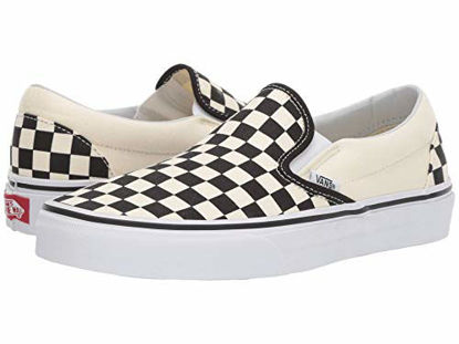 Picture of Vans Classic Slip-On, Black Off White Checkerboard Size 9 Women/7.5 Men - Size: 7.5