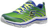 Picture of Skechers Kids Nitrate Sneaker,Lime/Blue,1 M US Little Kid - Size: 1 M US Little Kid