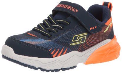 Picture of Skechers Kids Boy's THERMOFLUX 2.0-KODRON Sneaker, Navy/Orange, 1.5 Little Kid - Size: 1.5 Little Kid