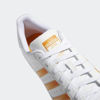 Picture of adidas Originals Mens Superstar Classic Low Top Sneaker Shoe, Cloud White/Orange Rush/Acid Orange, 6 - Size: 6