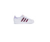 Picture of adidas Originals Womens Superstar Sneaker, Cloud White/Victory Crimson/Purple Tint, 6.5 - Size: 6.5