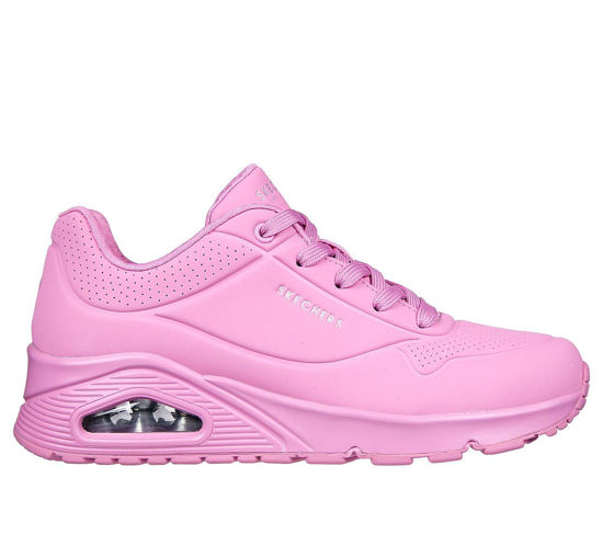 Picture of Skechers Women's Uno-Stand on Air Sneaker, Pink 8.5 - Size: 8.5