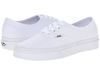 Picture of Vans Unisex Authentic True White Canvas VN000EE3W00 Mens 8, Womens 9.5 - Size: 9.5 Women/8 Men