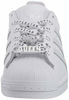 Picture of adidas Originals Women's Superstar Sneaker, White/White/Black,10.5 M US - Size: 10.5