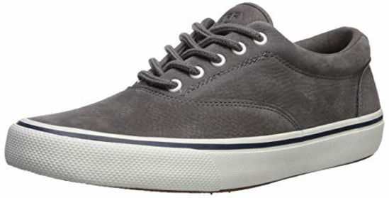 Picture of Sperry Mens Striper II CVO Washable Sneaker, Grey, 12 - Size: 12