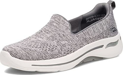 Picture of Skechers Go Walk Arch Fit Heathered Slip-On Charcoal 11 B (M) - Size: 11