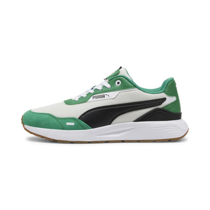 Picture of PUMA Men's RUNTAMED Sneaker, Vapor Gray Black-Archive Green White-Gum, 12 - Size: 12