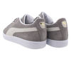 Picture of PUMA Suede Classic XXI Mens Shoes Size 12, Color: Grey/White-Grey - Size: 12