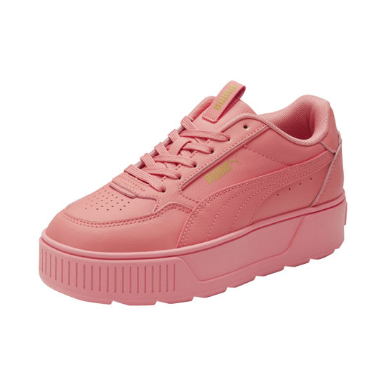 Picture of PUMA Women's KARMEN REBELLE Sneaker, Hibiscus Flower-Puma Team Gold, 9 - Size: 9