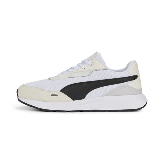 Picture of PUMA Men's RUNTAMED PLUS Sneaker, PUMA White-PUMA Black-Frosted Ivory, 7 - Size: 7