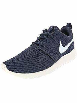 Picture of Nike Women's Roshe One Thunder Blue/Tint Ankle-High Cotton Fashion Sneaker - 6M - Size: 6