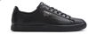 Picture of Puma 364669-06: Men's Clyde Black/Silver Leather Vulcanized Sneakers (10.5 D(M) US Men) - Size: 10.5