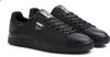 Picture of Puma 364669-06: Men's Clyde Black/Silver Leather Vulcanized Sneakers (10.5 D(M) US Men) - Size: 10.5