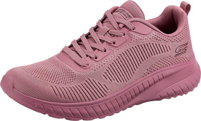 Picture of Skechers womens Sport - Squad Chaos - Face Off, Raspberry, 9 - Size: 9