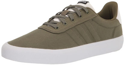 Picture of adidas Men's Vulc Raid3r Skate Shoe, Focus Olive/Focus Olive/White, 9.5 - Size: 9.5