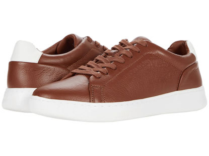 Picture of Calvin Klein Men's FALCONI Sneaker, Brown Leather 201, 11 - Size: 11