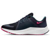 Picture of Nike Women's Gymnastics Shoes, Blackened Blue Rush Pink Ash Green White, 9 US - Size: 9.5